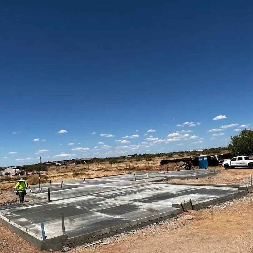 Commercial concrete foundation